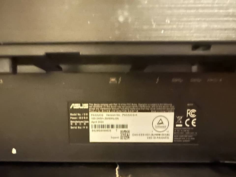 ASUS PA32UCG Monitors