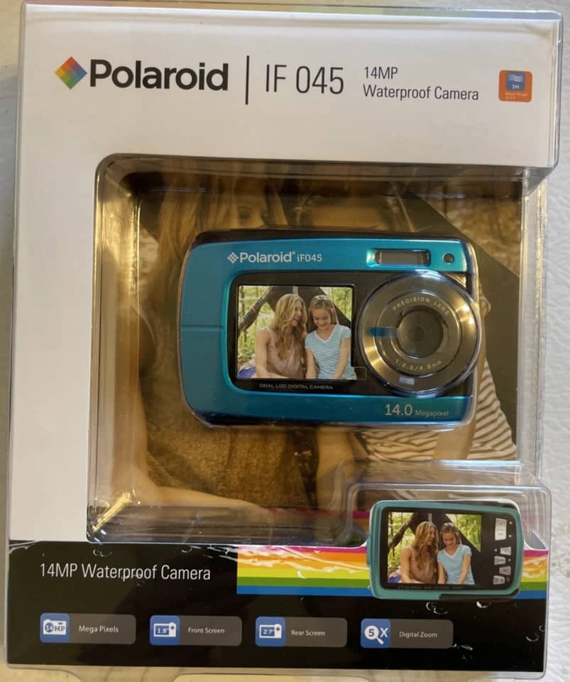 Polaroid IF045 Digital Cameras pink New Body Only