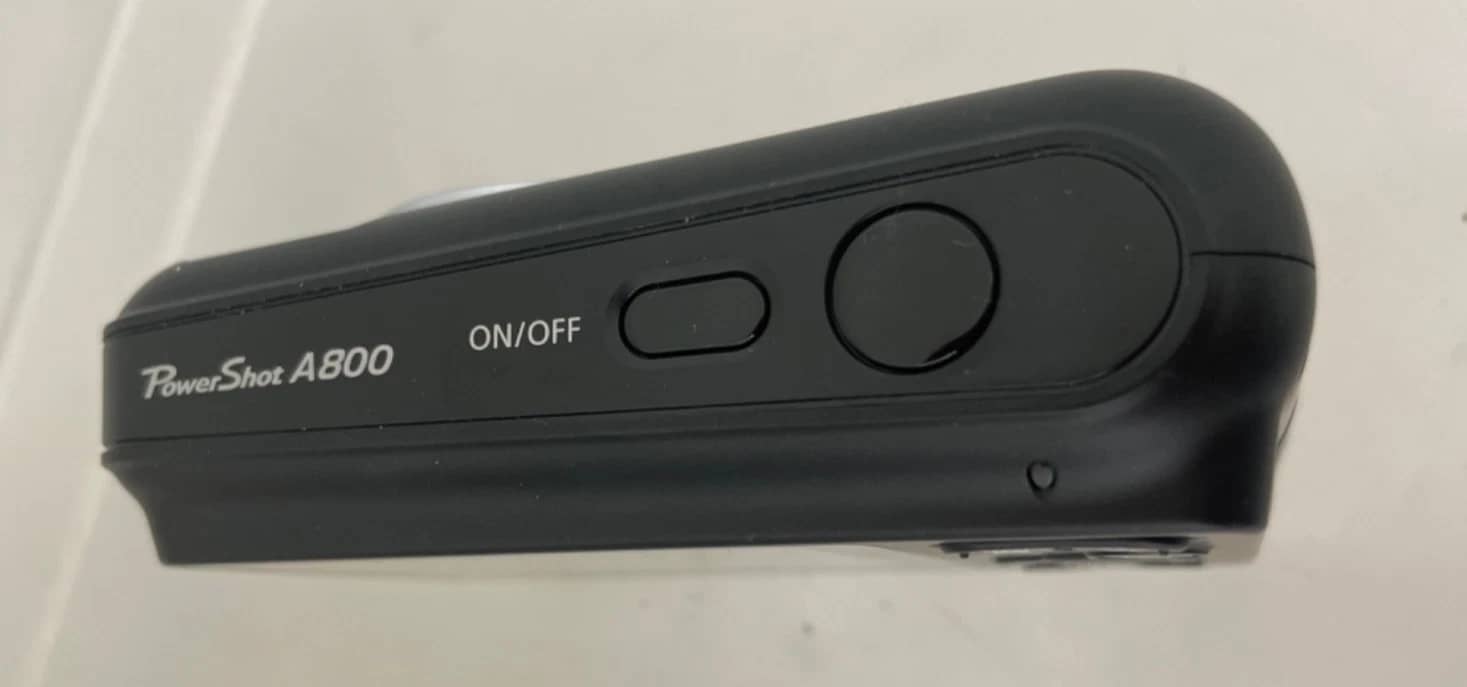 Canon A800 Digital Cameras Black Used - Good Body Only