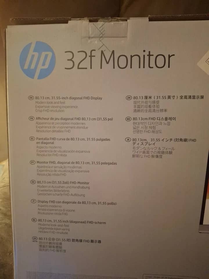 HP M32f Monitors