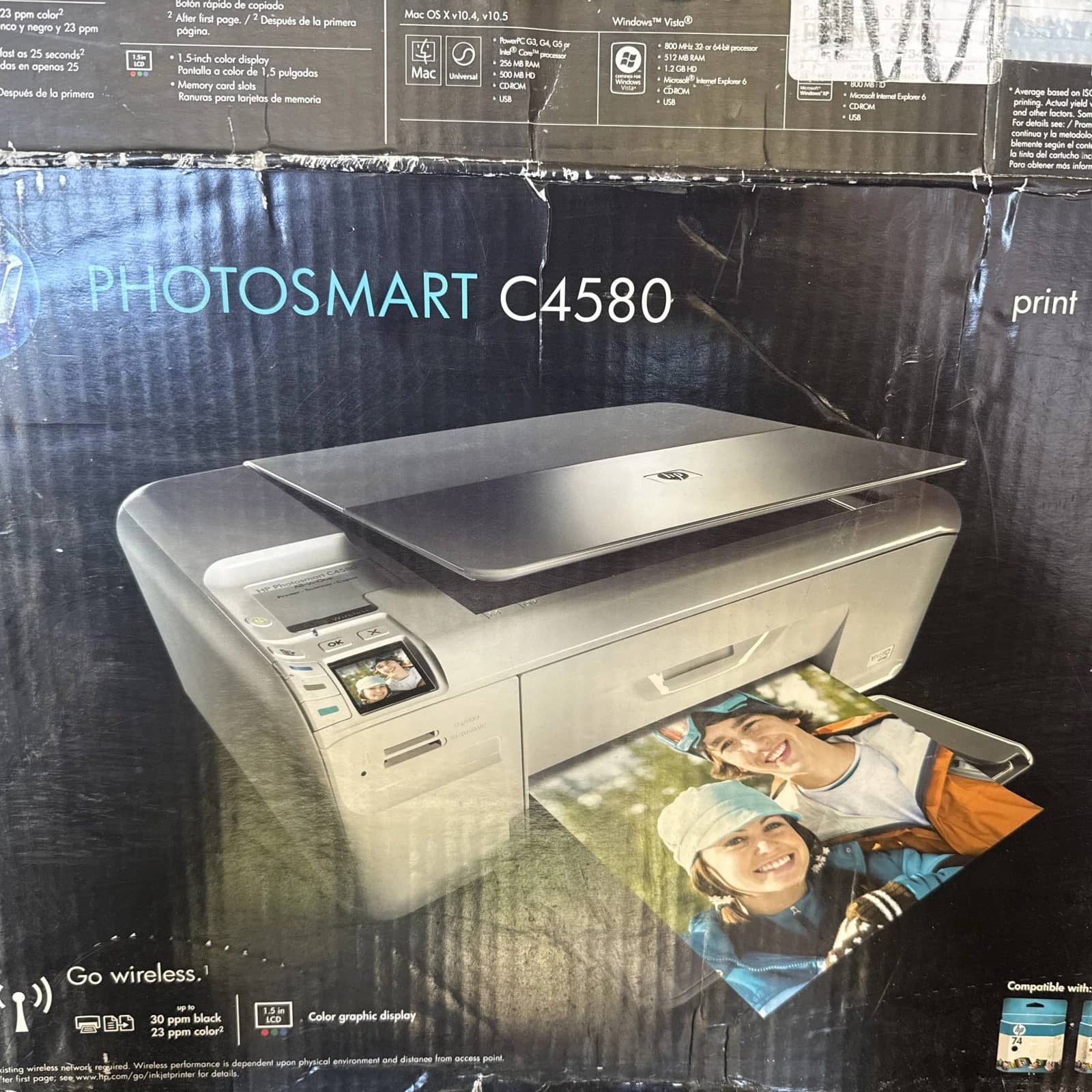 HP Photosmart C4580 Printers New