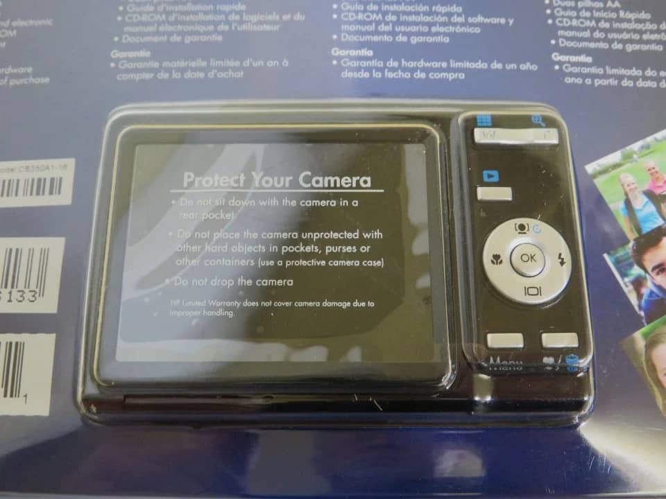 HP cb350 Digital Cameras Black New Body Only