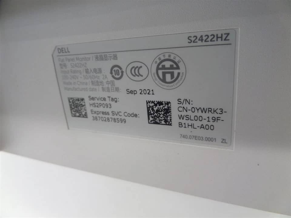 Dell S2422HZ Monitors