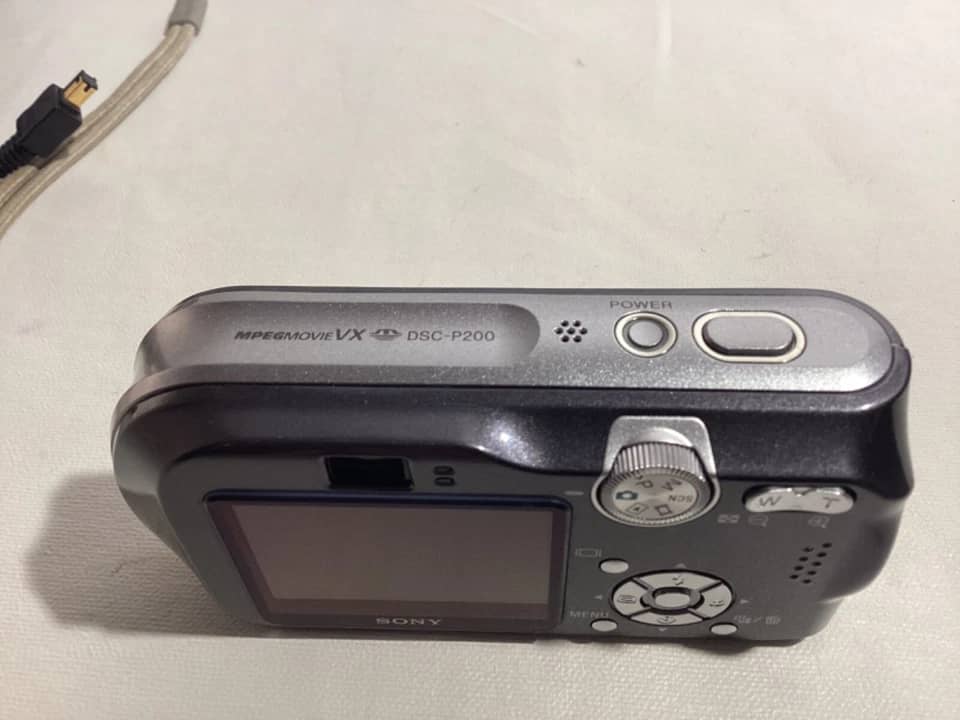 Sony DSC P200 Digital Cameras Silver New Body Only