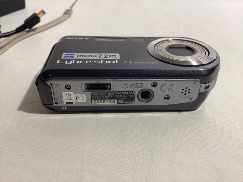 Sony DSC P200 Digital Cameras Silver New Body Only