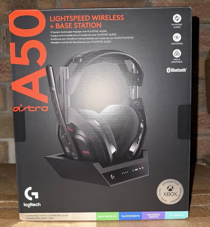 Logitech A50 Headphones & Earbuds 