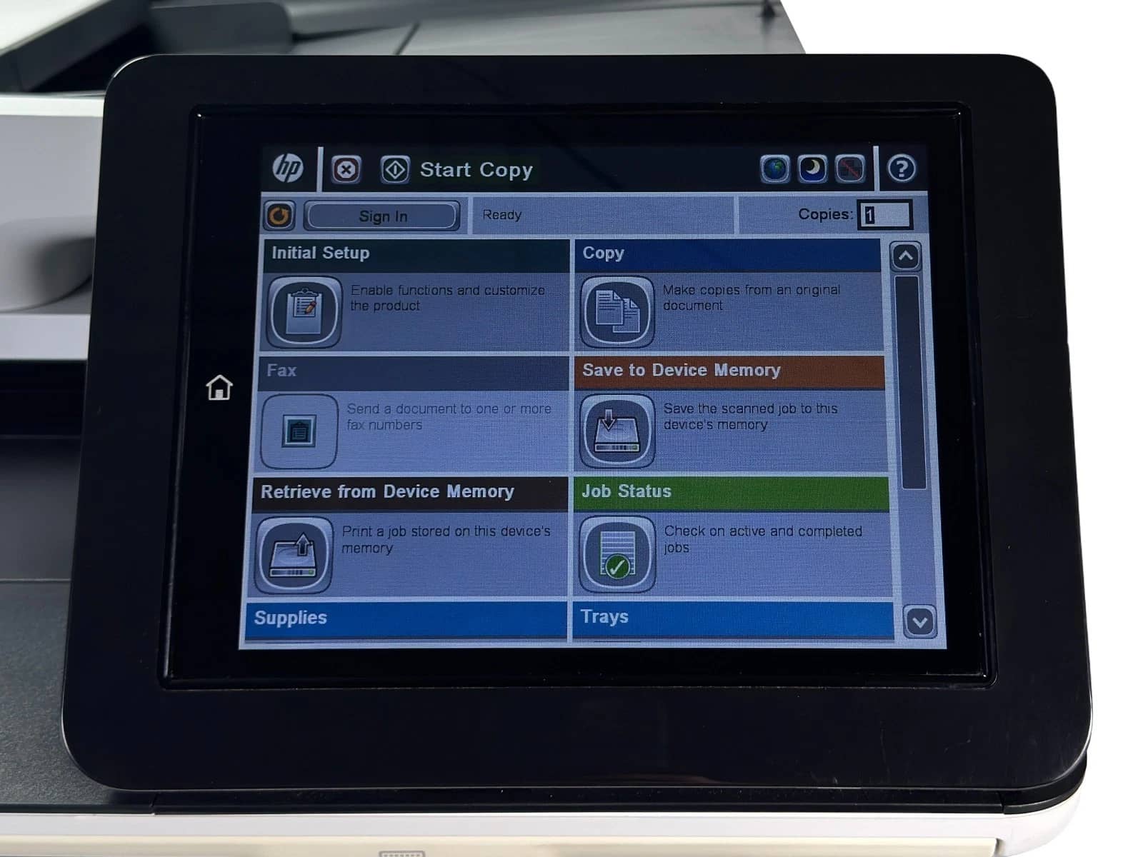 HP M527cm Printers Refurbished - Excellent
