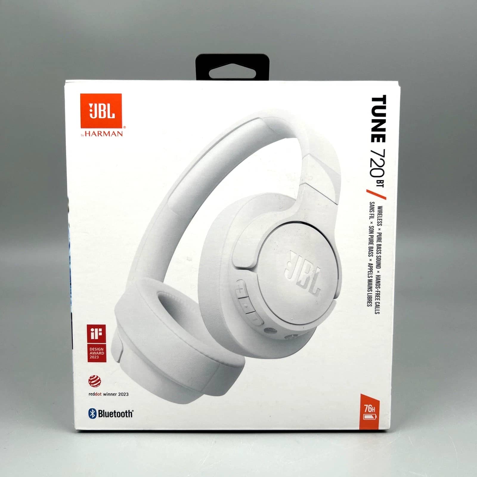 JBL Tune 720BT Headphones & Earbuds Black New