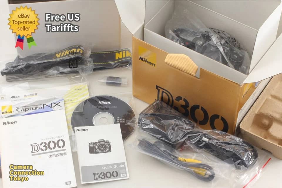 Nikon D300 Digital Cameras Black New Body Only