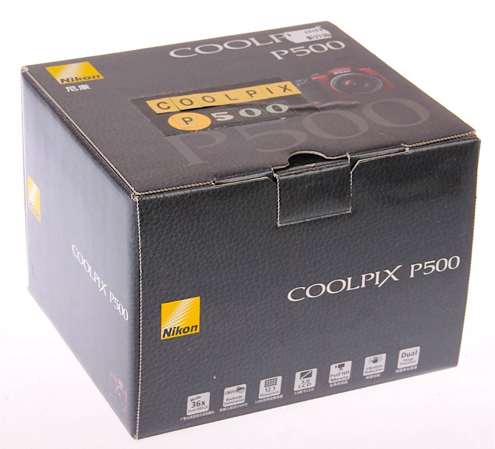 Nikon COOLPIX p500 Digital Cameras Black New Body Only