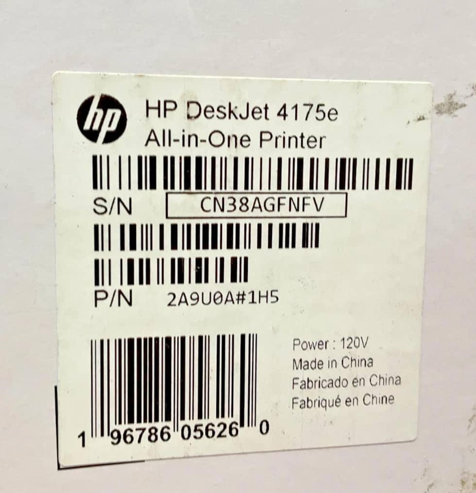HP DeskJet 4175e Printers New