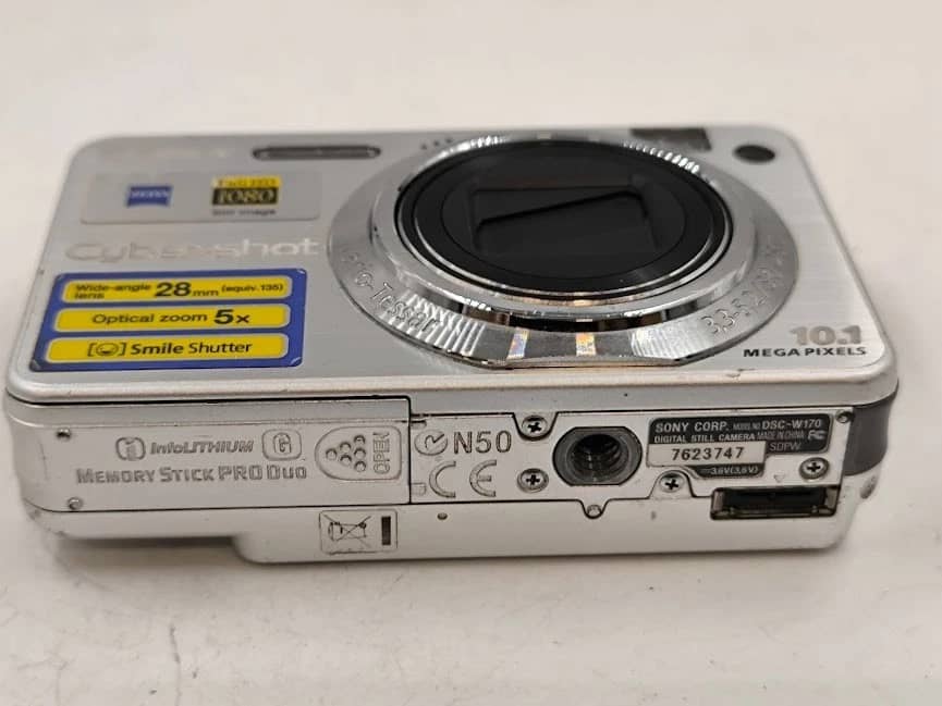 Sony Cyber-shot DSC-W170 Digital Cameras Silver New Body Only