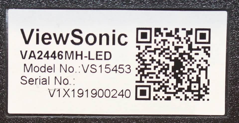 ViewSonic VG24 Monitors