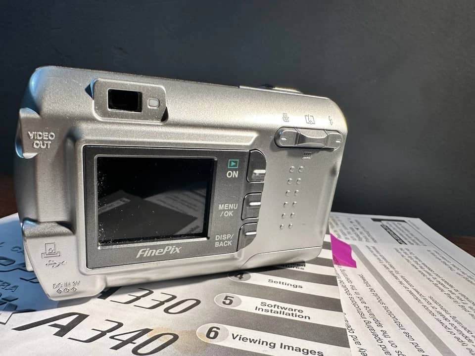 Fujifilm FinePix A330 Digital Cameras Silver Used - Good Body Only