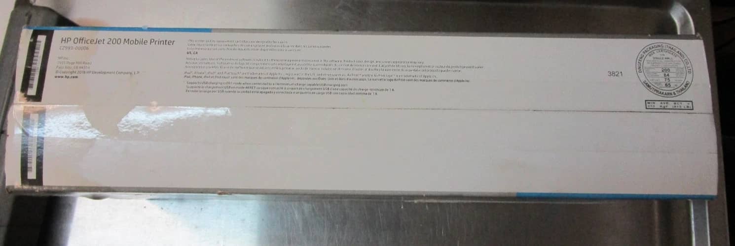 HP OfficeJet 200 Mobile Printers New