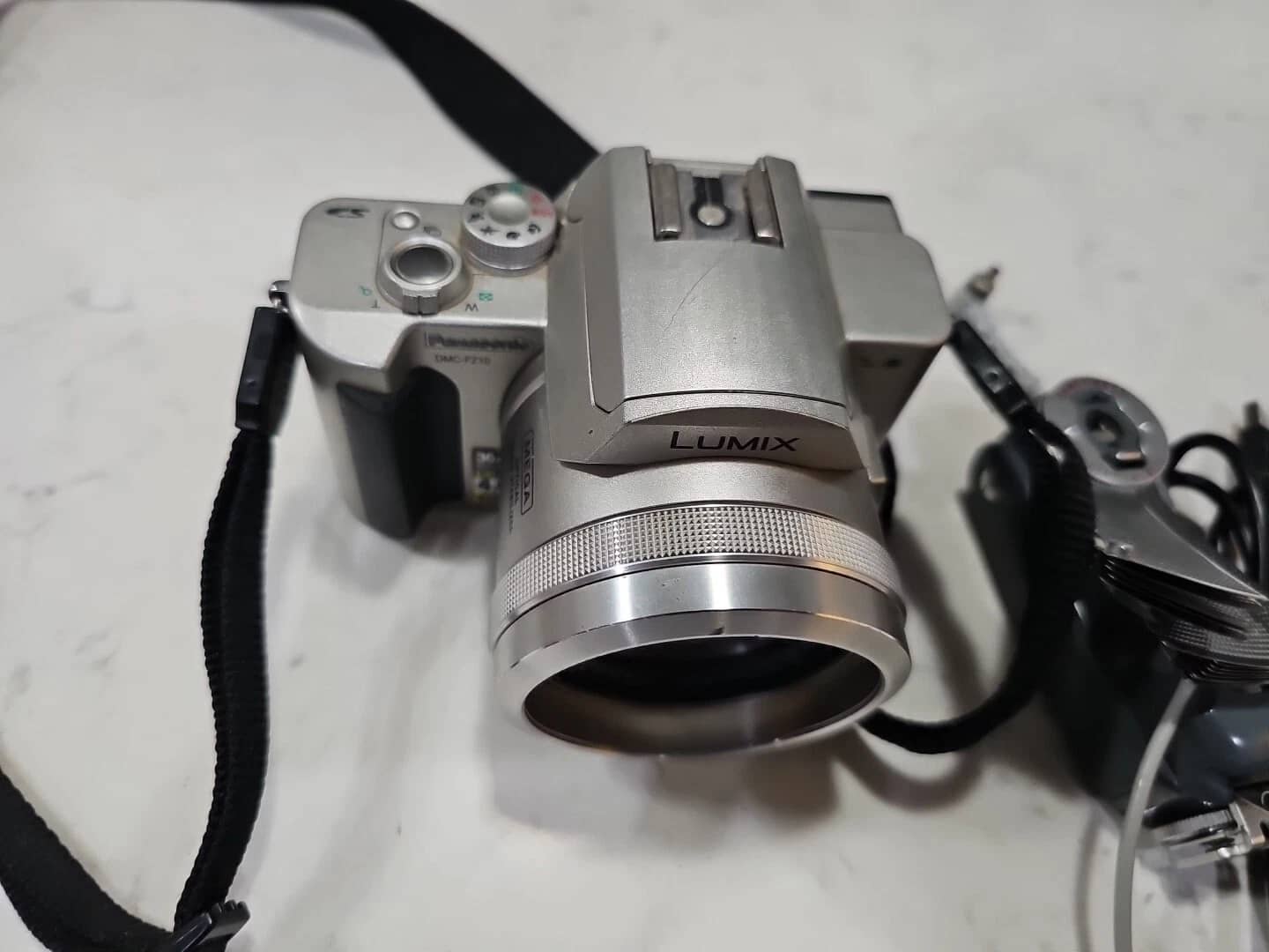 Panasonic LUMIX FZ10 Digital Cameras Silver Used - Good Body Only