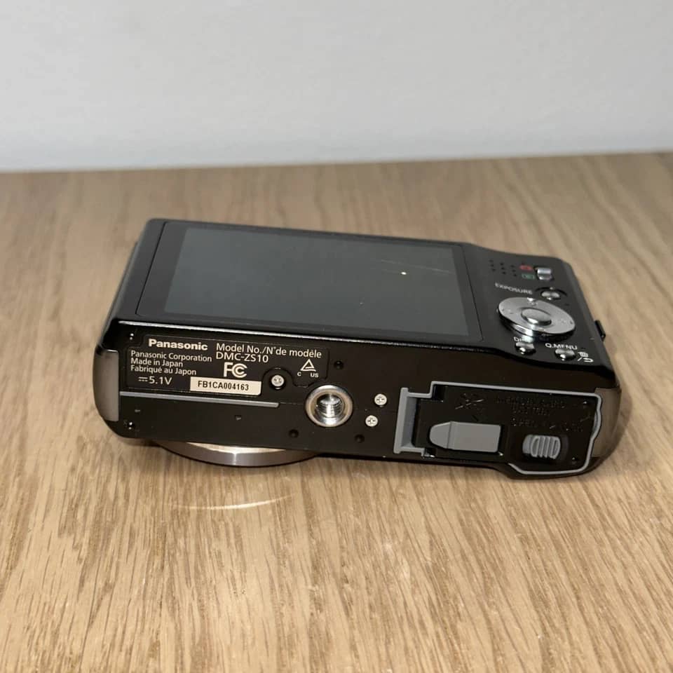 Panasonic LUMIX ZS10 Digital Cameras Black New Body Only