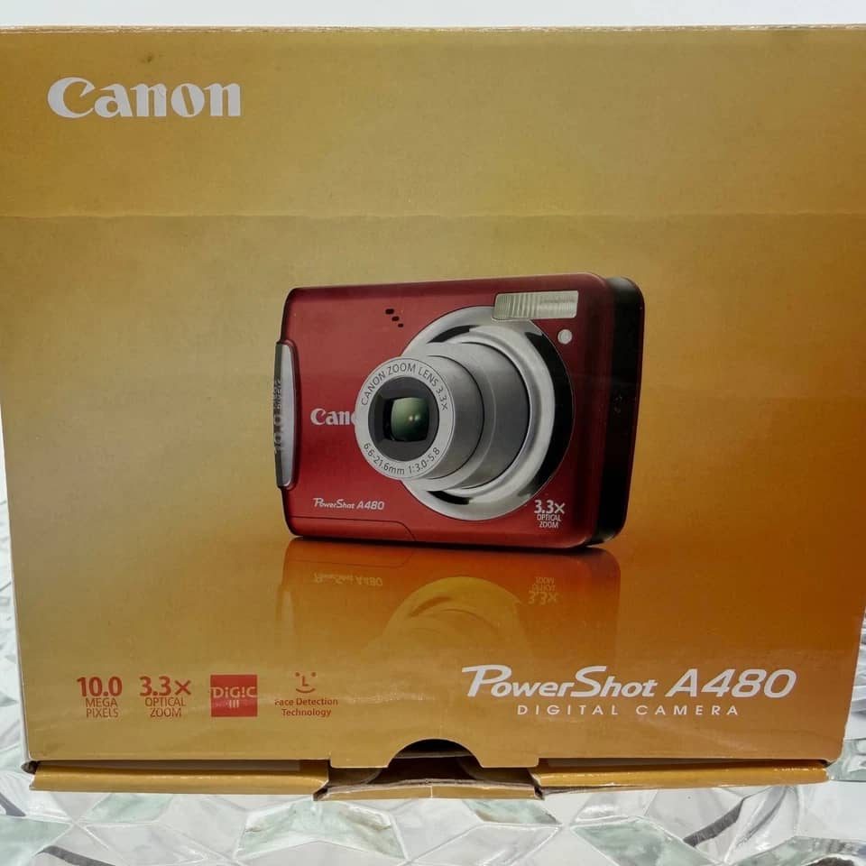 Canon PowerShot A480 Digital Cameras Black New Body Only