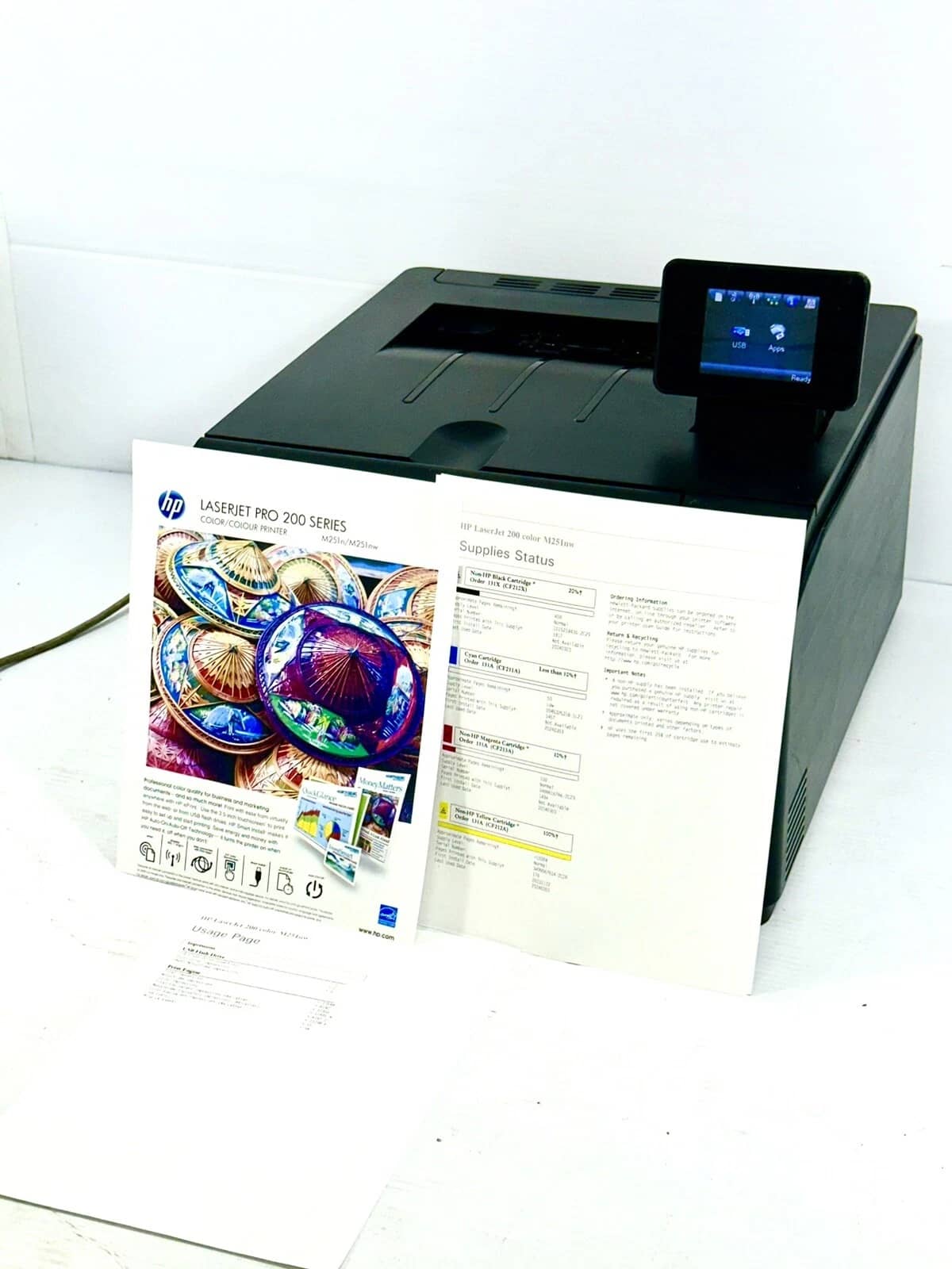 HP Laserjet Pro 200 color M251nw Printers Used - Good