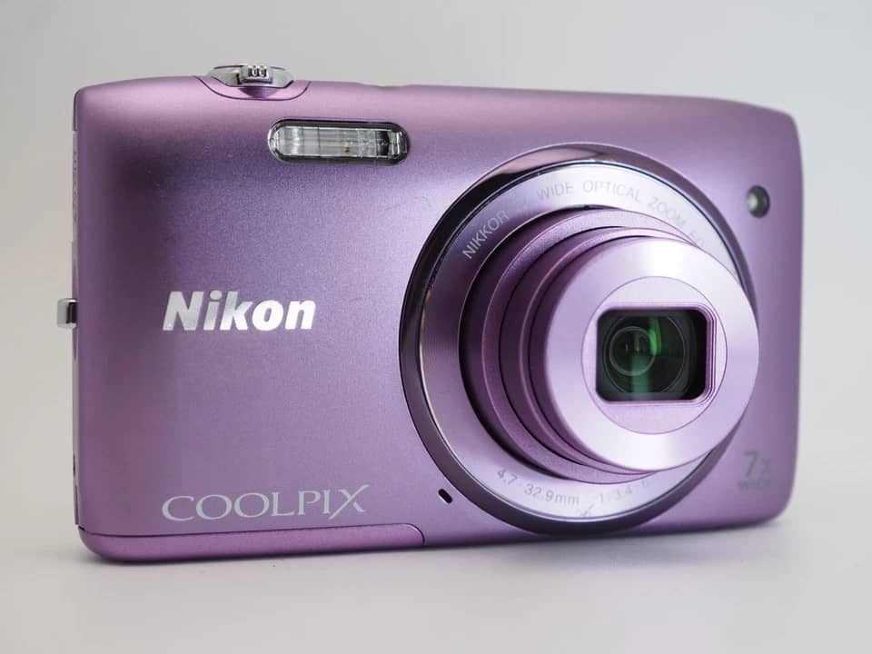 Nikon COOLPIX S3500 Digital Cameras Silver New Body Only