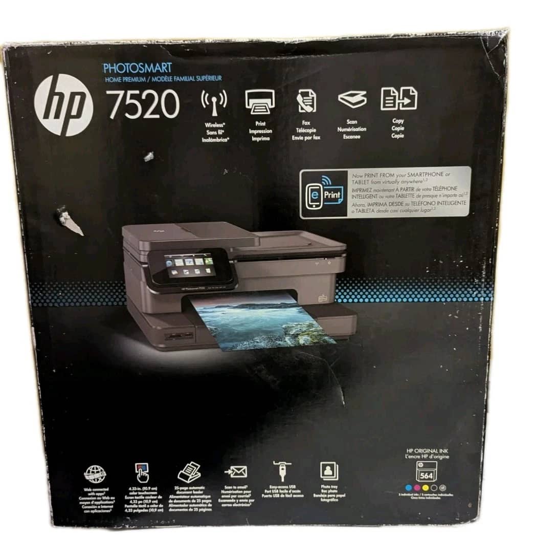 HP Photosmart 7520 Printers Open-Box Excellent