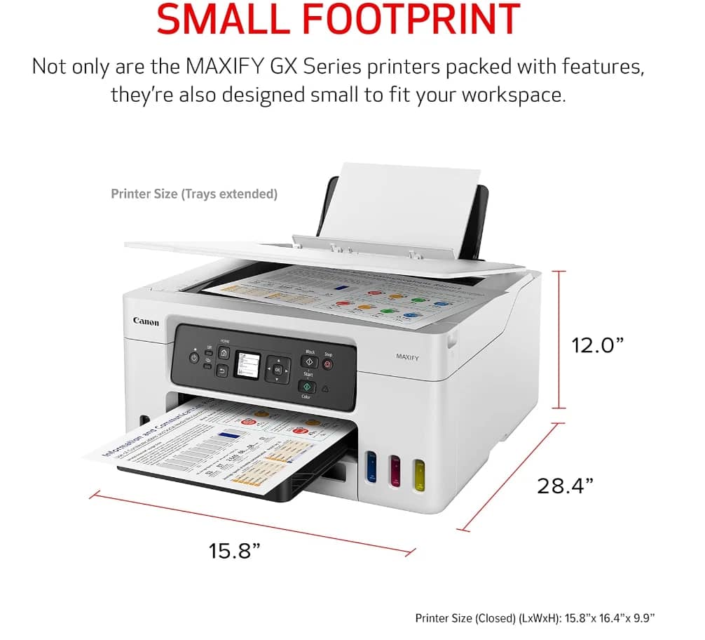 Canon MAXIFY GX3020 Printers New