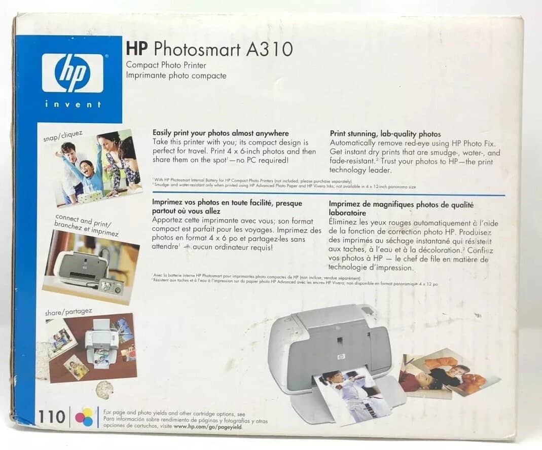 HP A310 Printers New