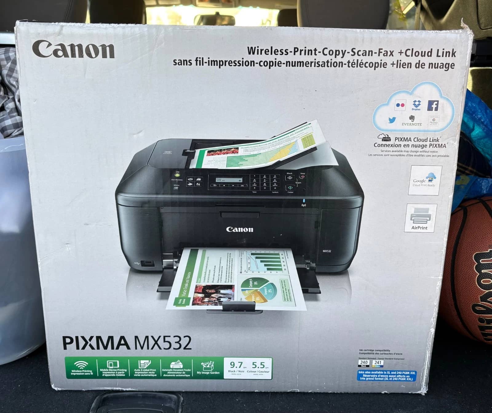 Canon PIXMA MX532 Printers New