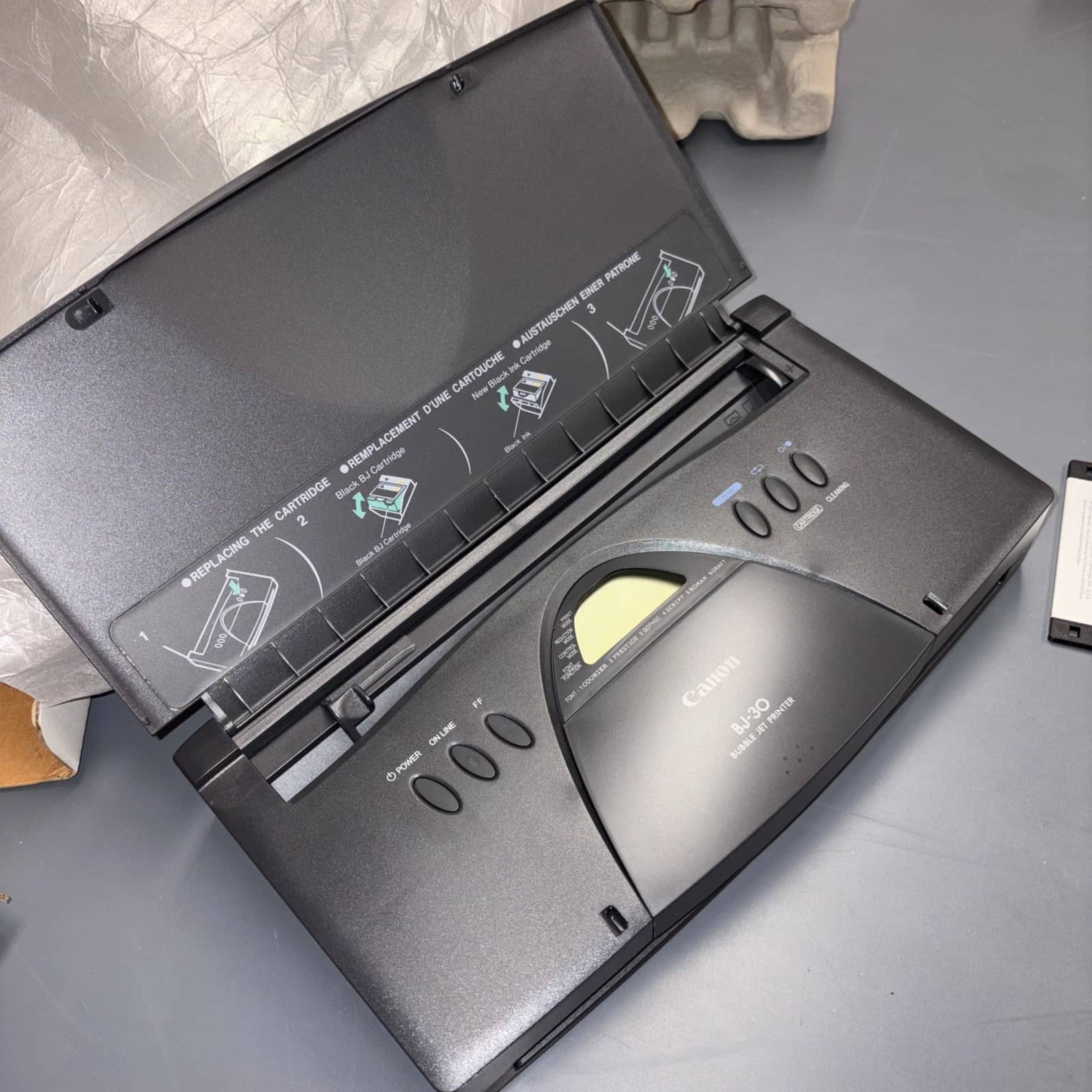 Canon BJ-30 Printers For parts or not working
