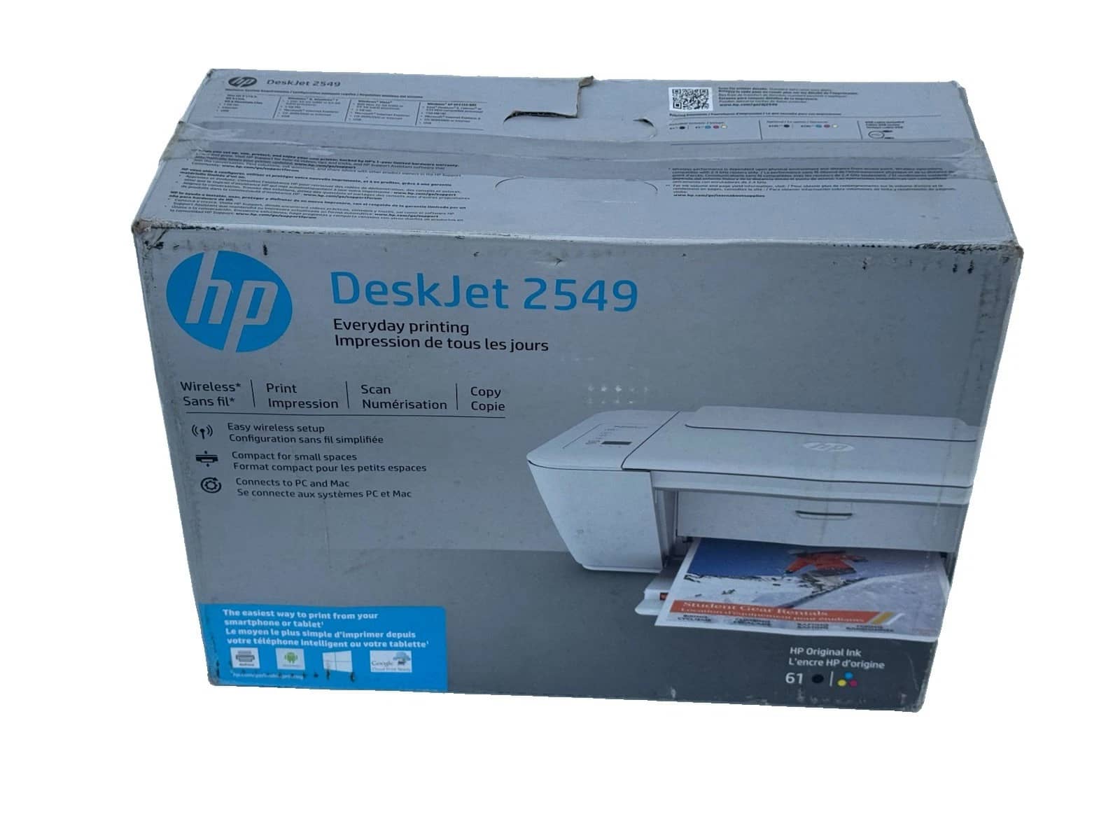 HP Deskjet 2549 Printers New