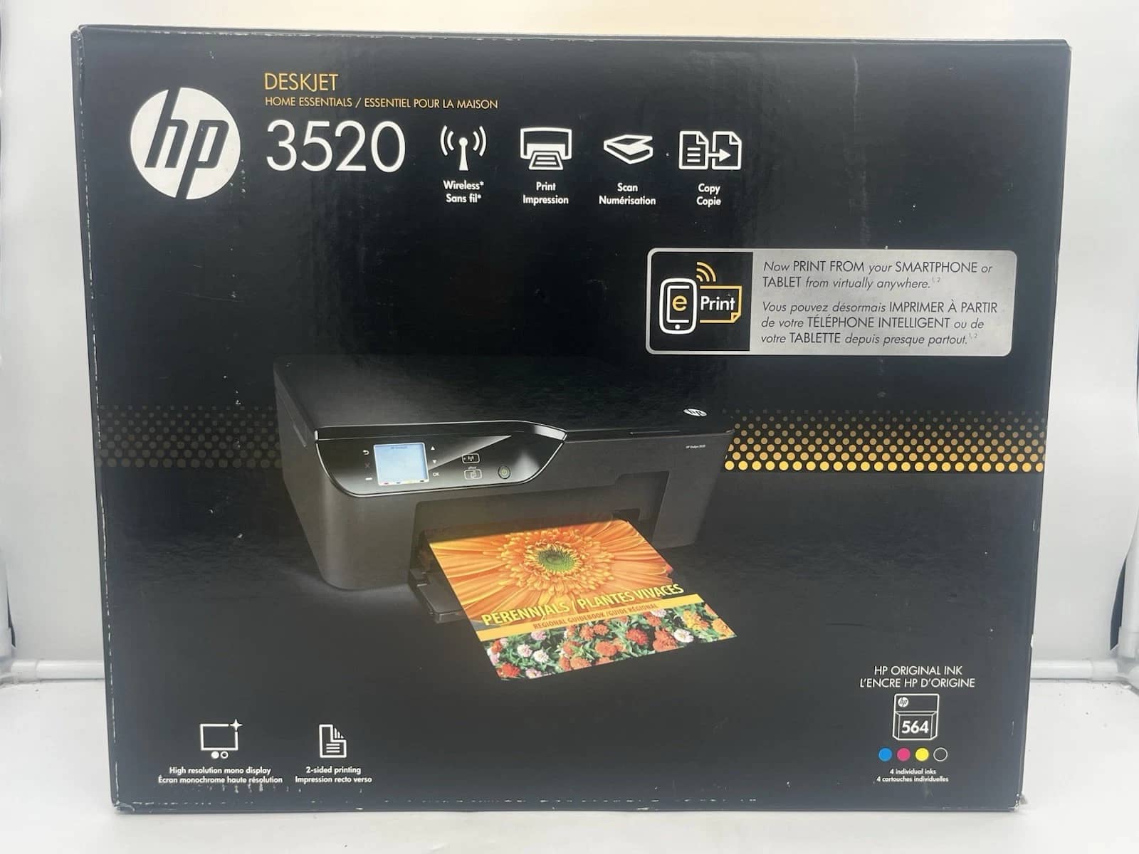 HP Deskjet 3520 Printers Open-Box Excellent