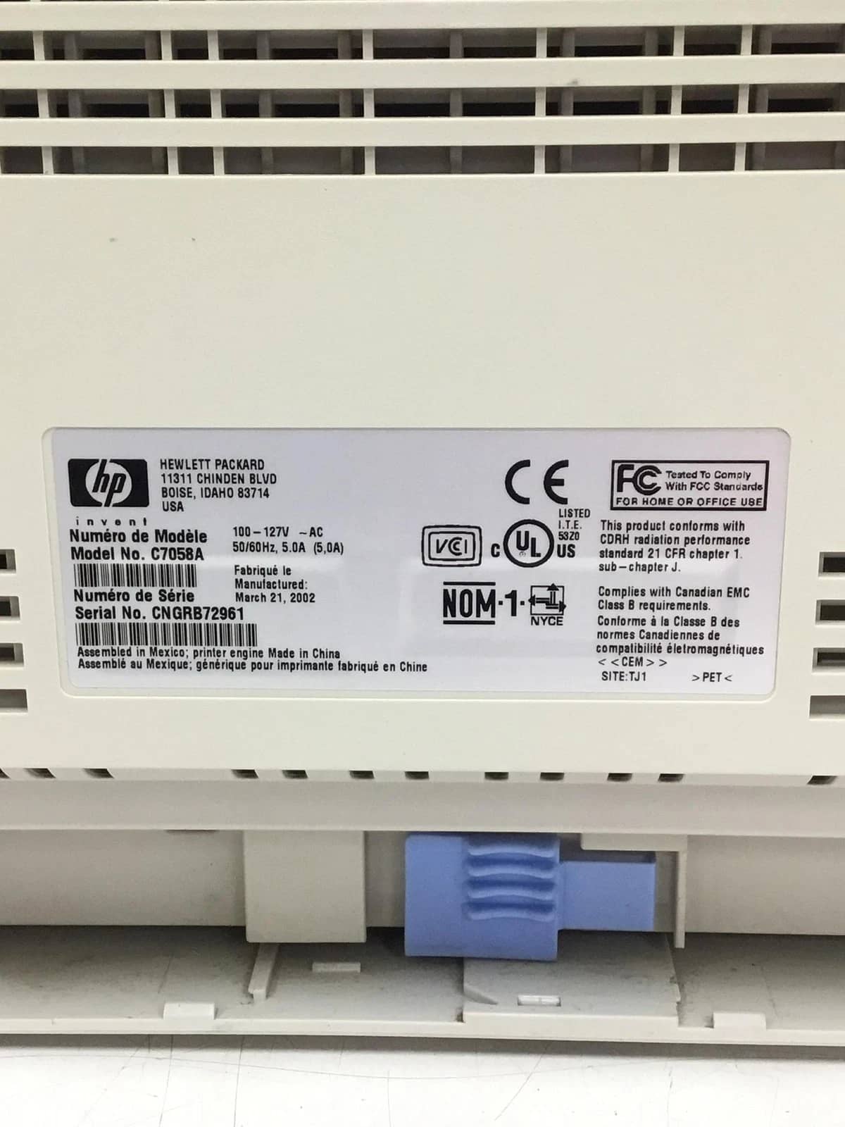 HP Laserjet 2200d Printers Used - Good