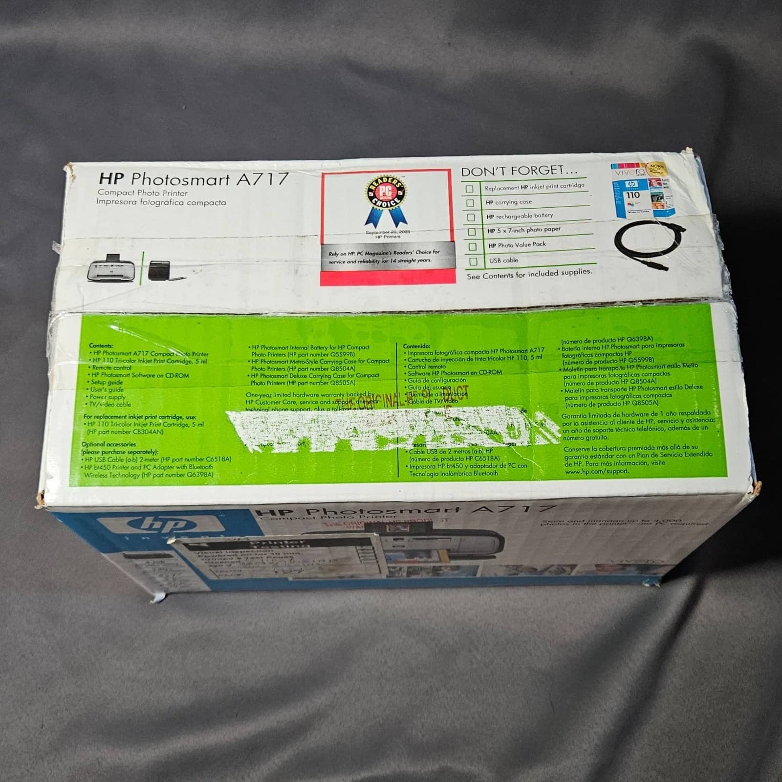 HP Photosmart A717 Printers New