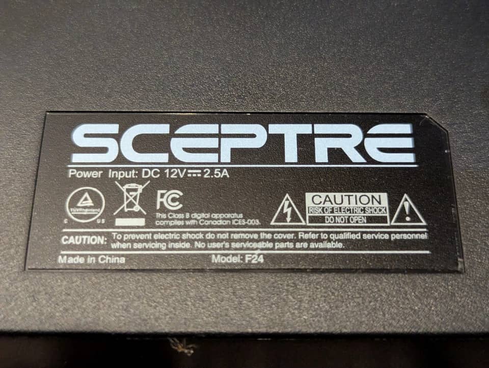 Sceptre E24 Monitors