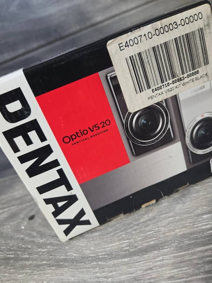 Pentax Optio VS20 Digital Cameras White Used - Very Good Body Only