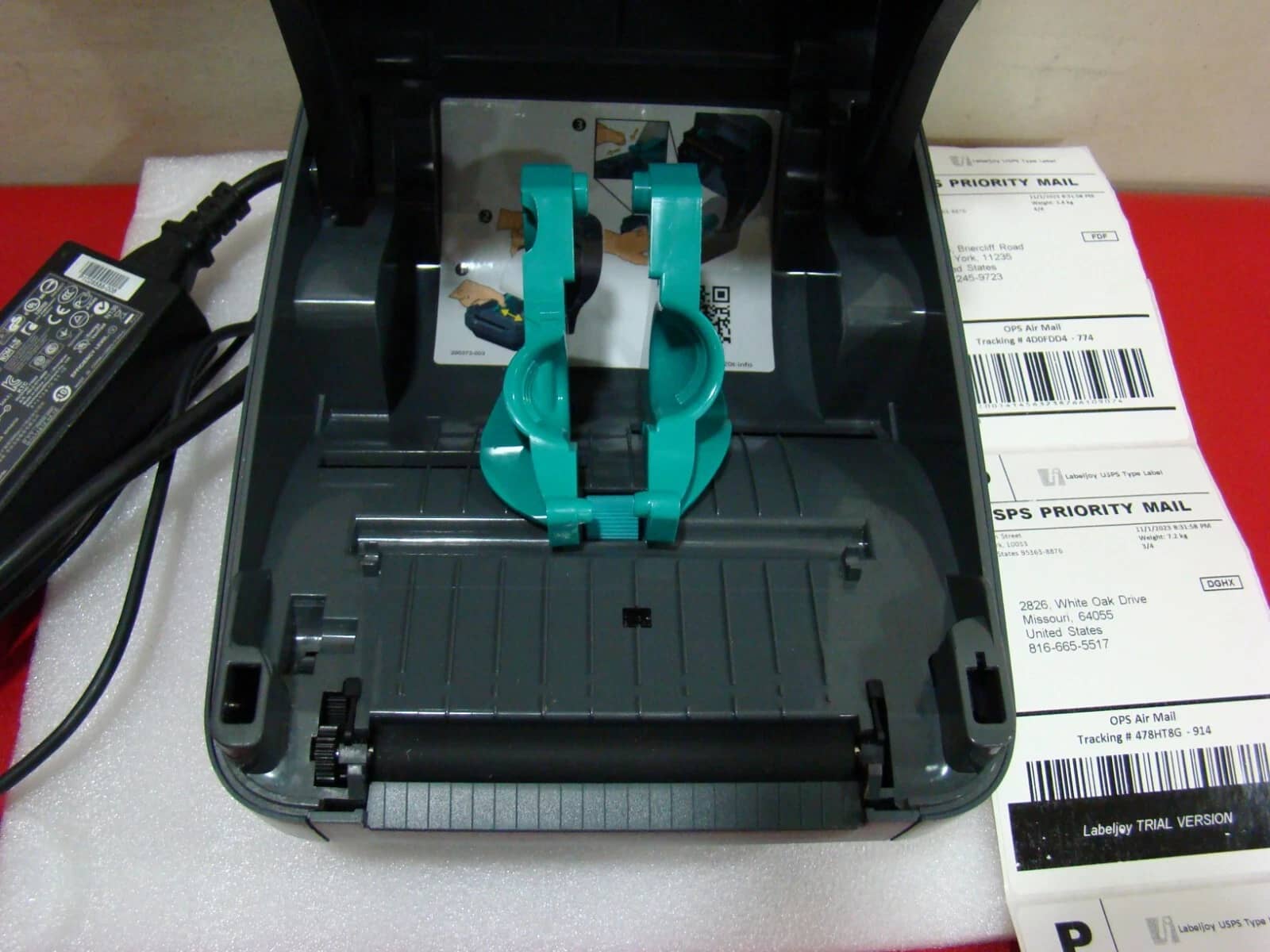 Zebra GX420T,GK420t Printers Used - Good