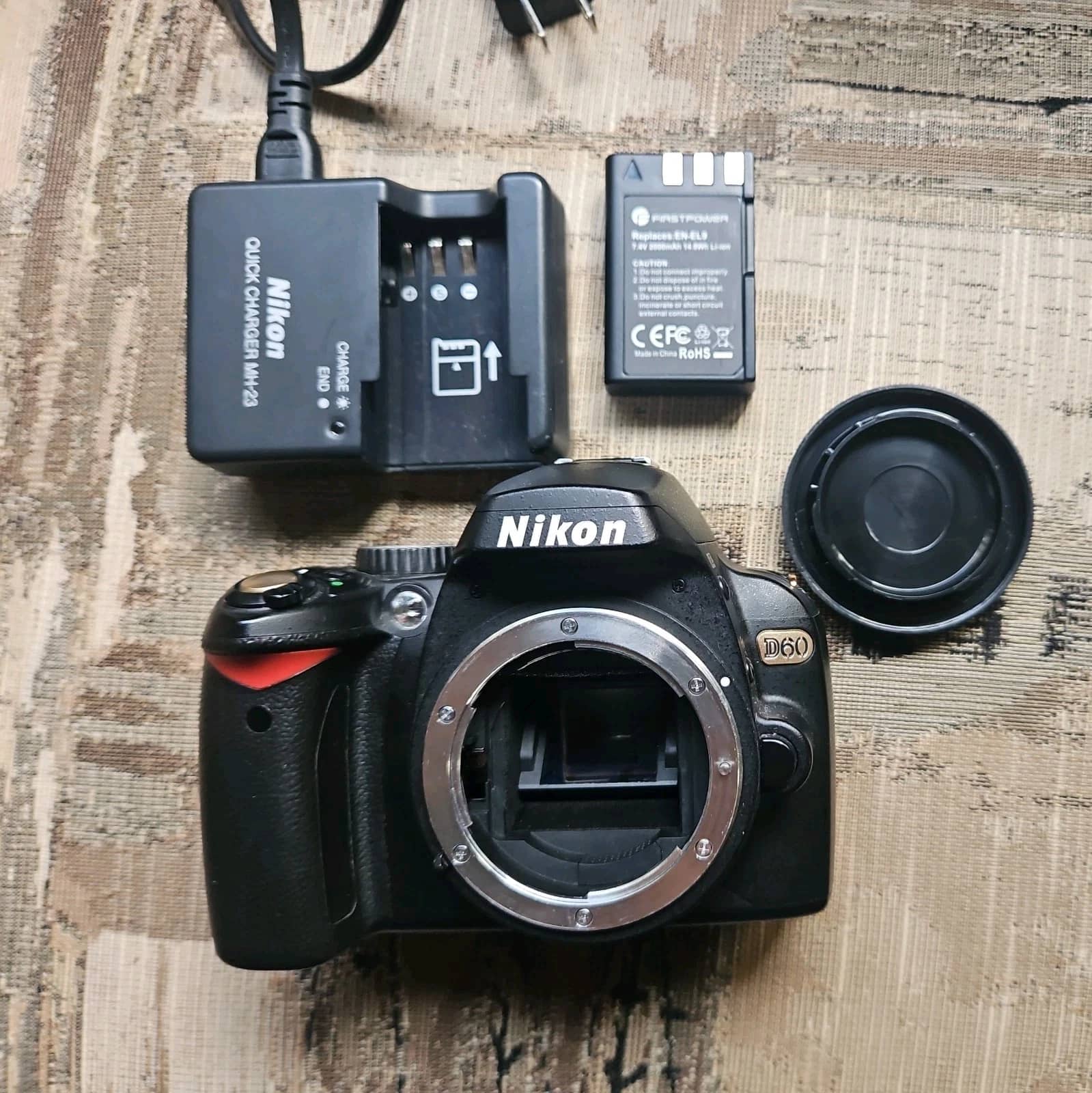 Nikon D60 Digital Cameras Black New Body Only