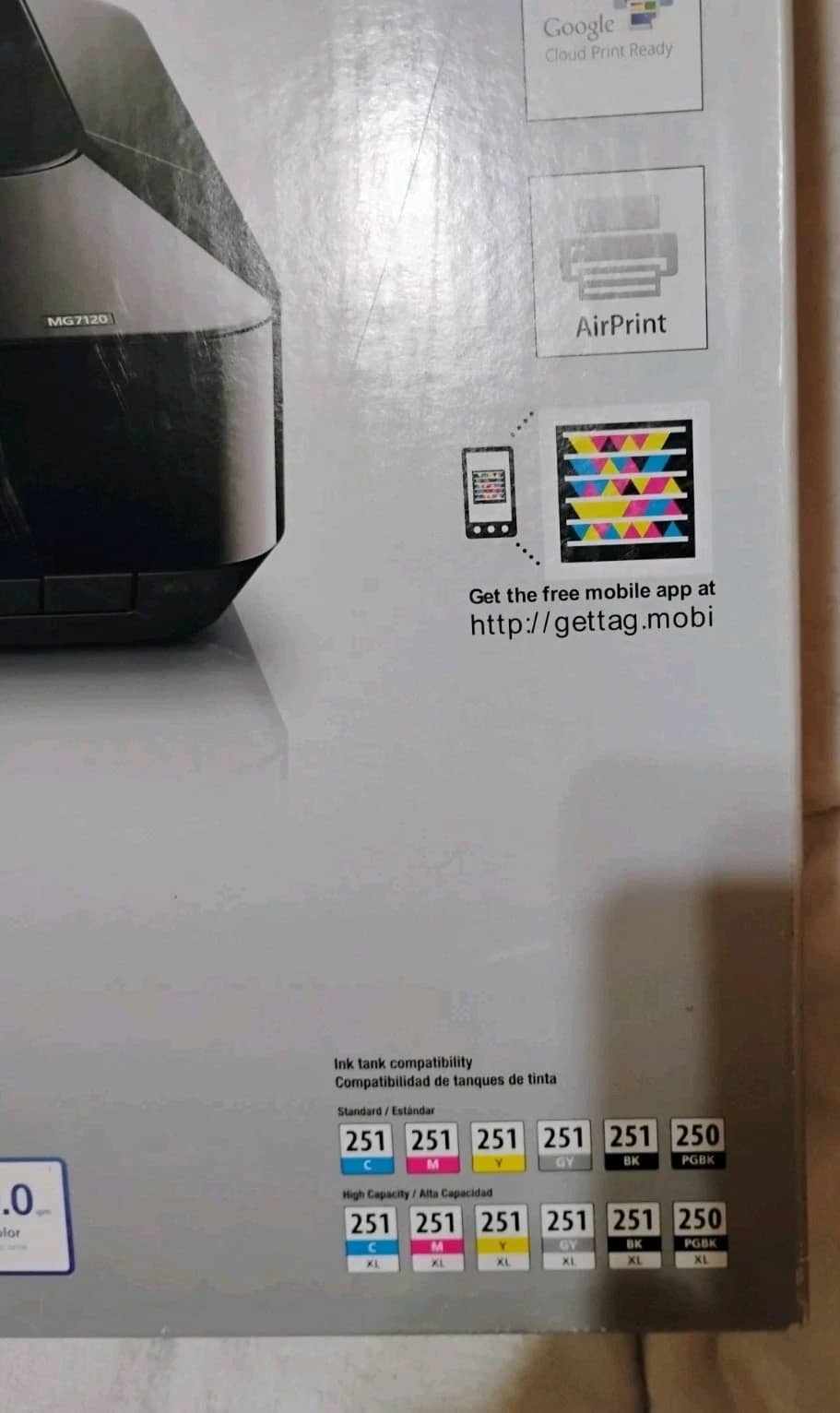 Canon Pixma MG7120 Printers Used - Good