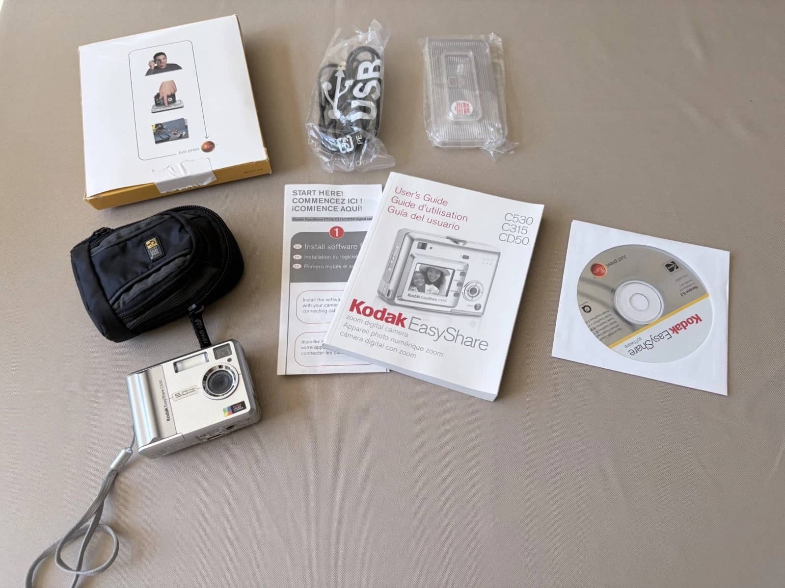Kodak c530 Digital Cameras Silver New Body Only