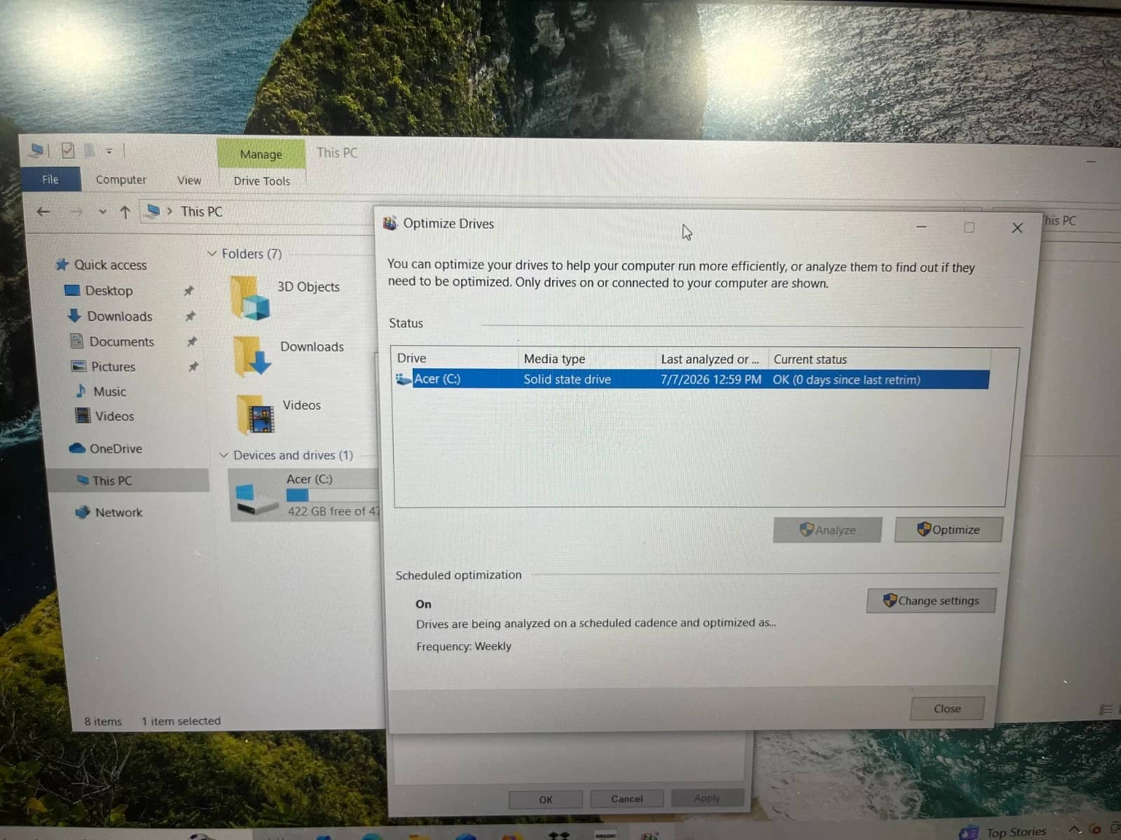 Acer Aspire 5 A515-56-56DJ Computers Not Included 8GB Used - Good