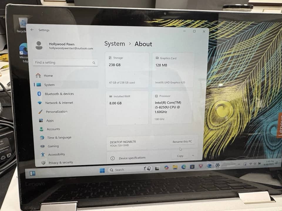 Lenovo Yoga 720-13IKB Computers