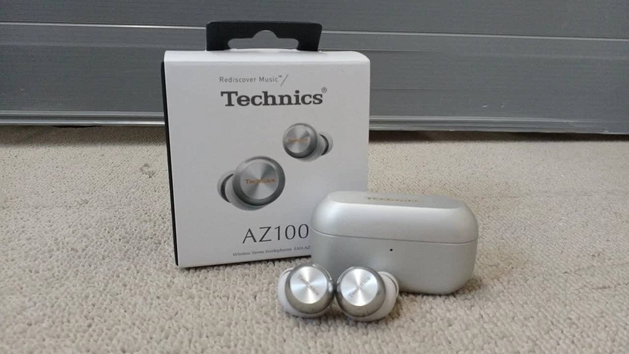 Technics EAH-AZ100-S Headphones & Earbuds Silver New