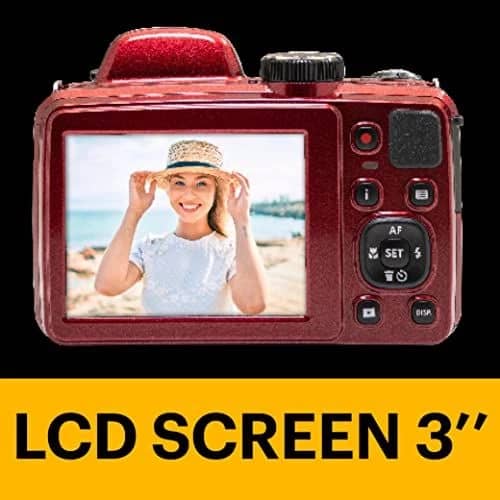 Kodak AZ425-RD Digital Cameras Red New Body Only