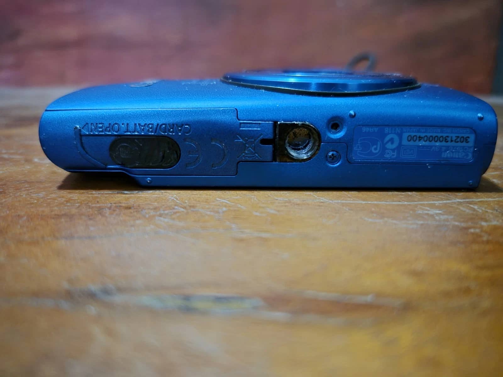Canon PowerShot ELPH 310 HS Digital Cameras Blue Used - Good Body Only