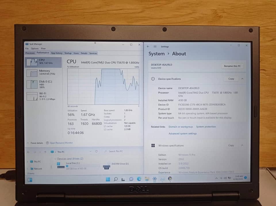 Dell Vostro 1510 Computers