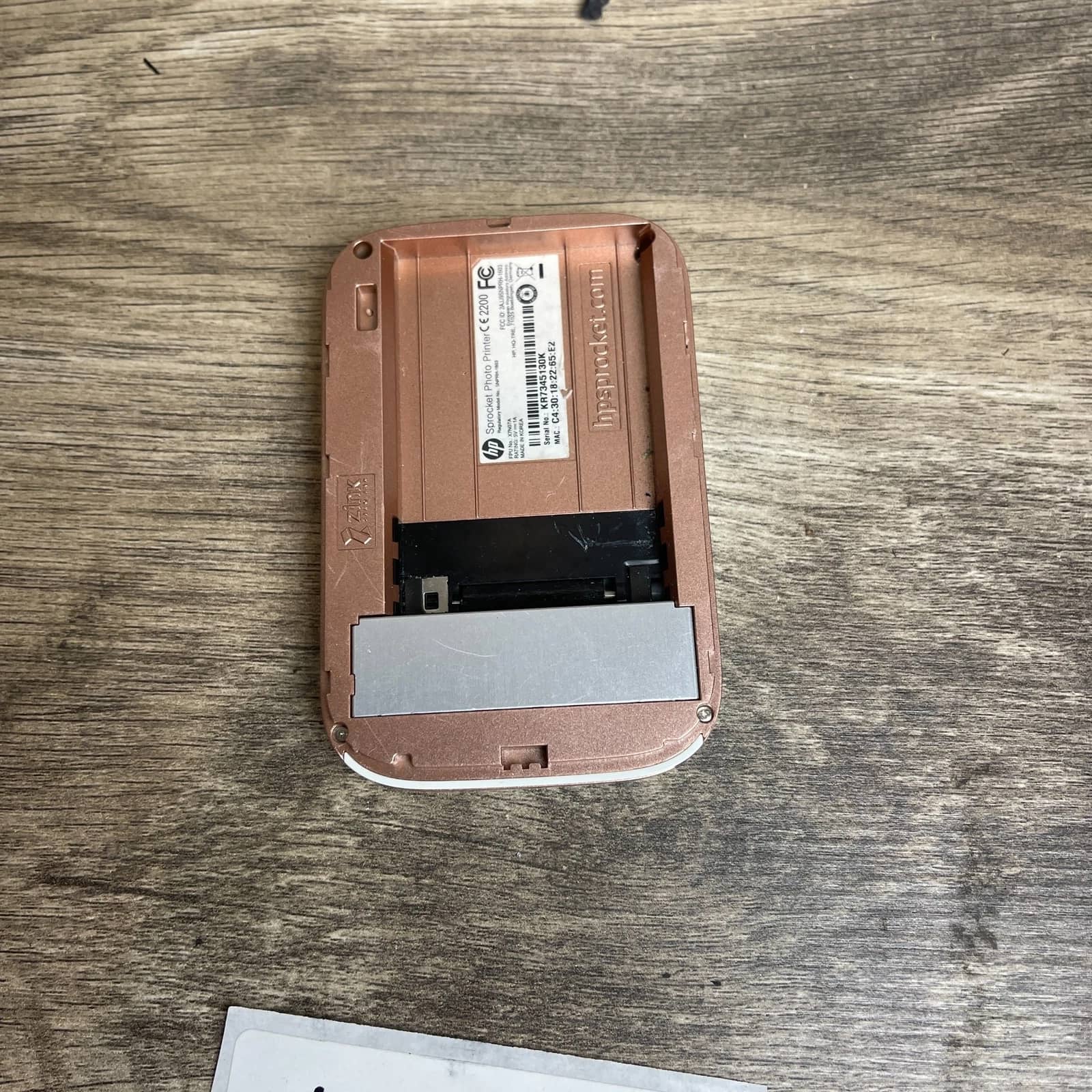 HP Sprocket X7N07A Printers For parts or not working