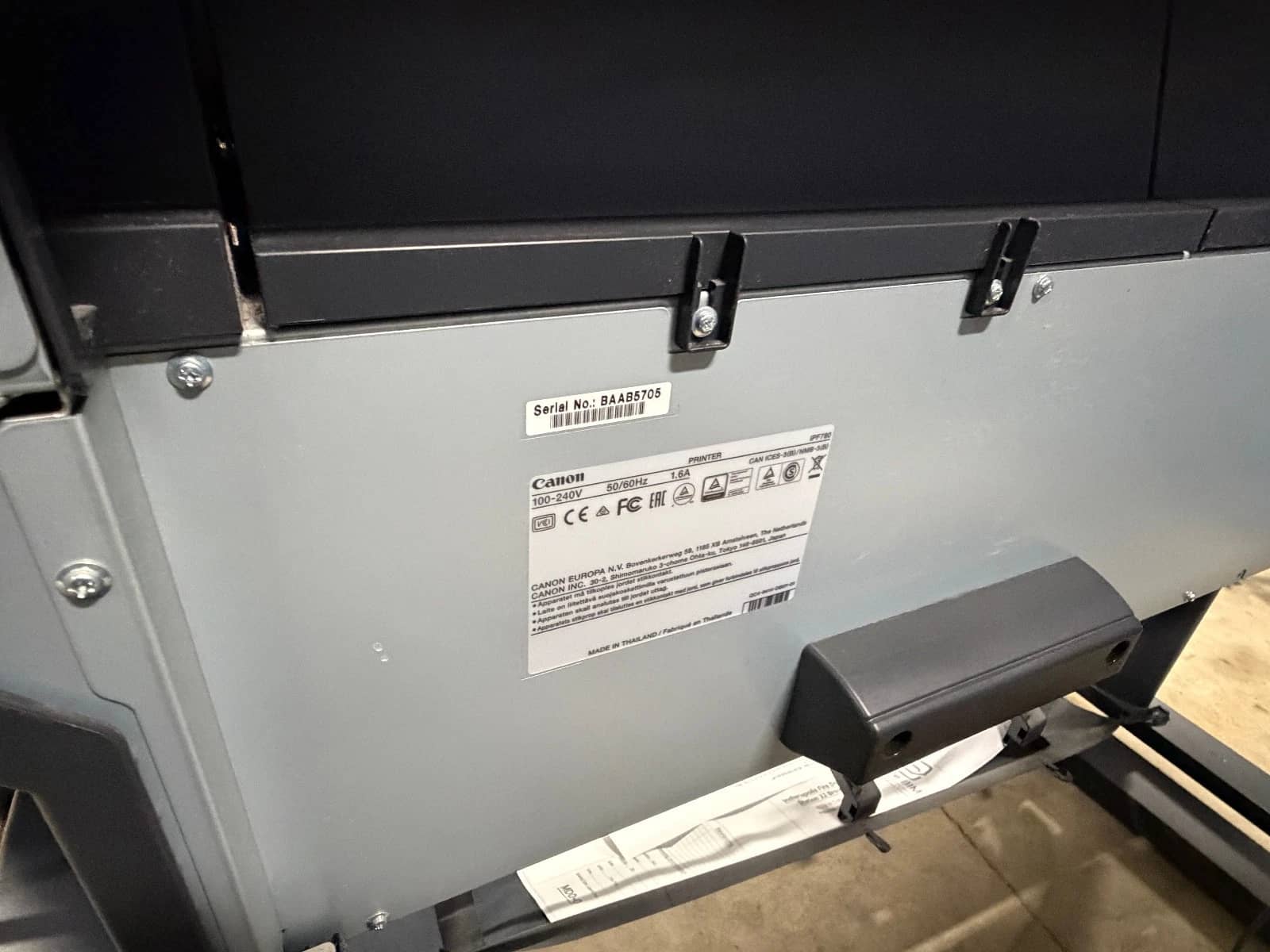 Canon imagePROGRAF iPF780 Printers Used - Good