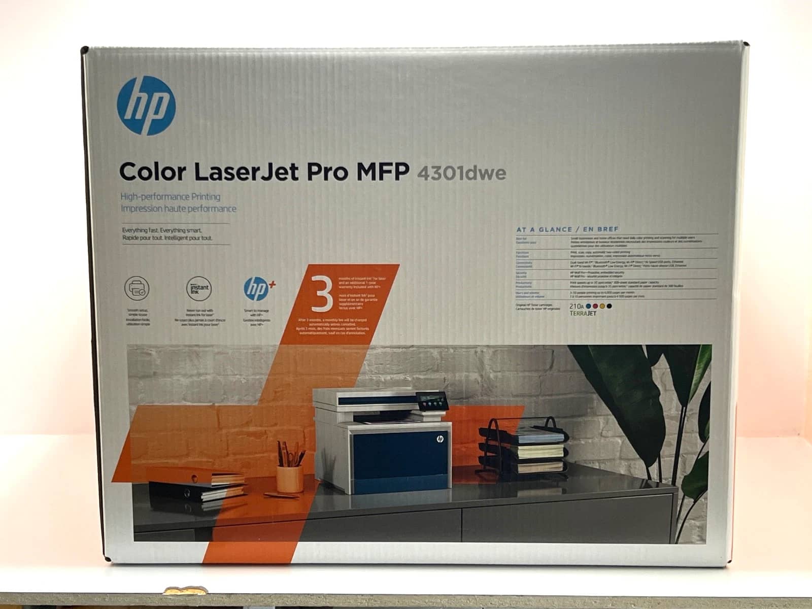 HP Color LaserJet Pro MFP 4301dwe Printers New