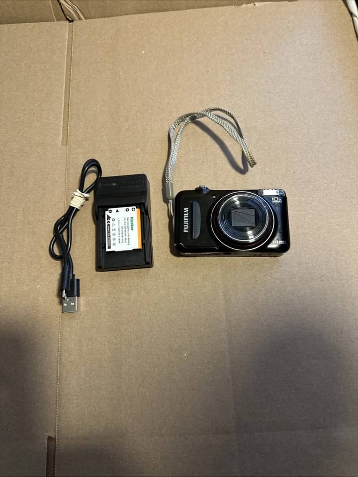 Fujifilm t300 Digital Cameras Black New Body Only