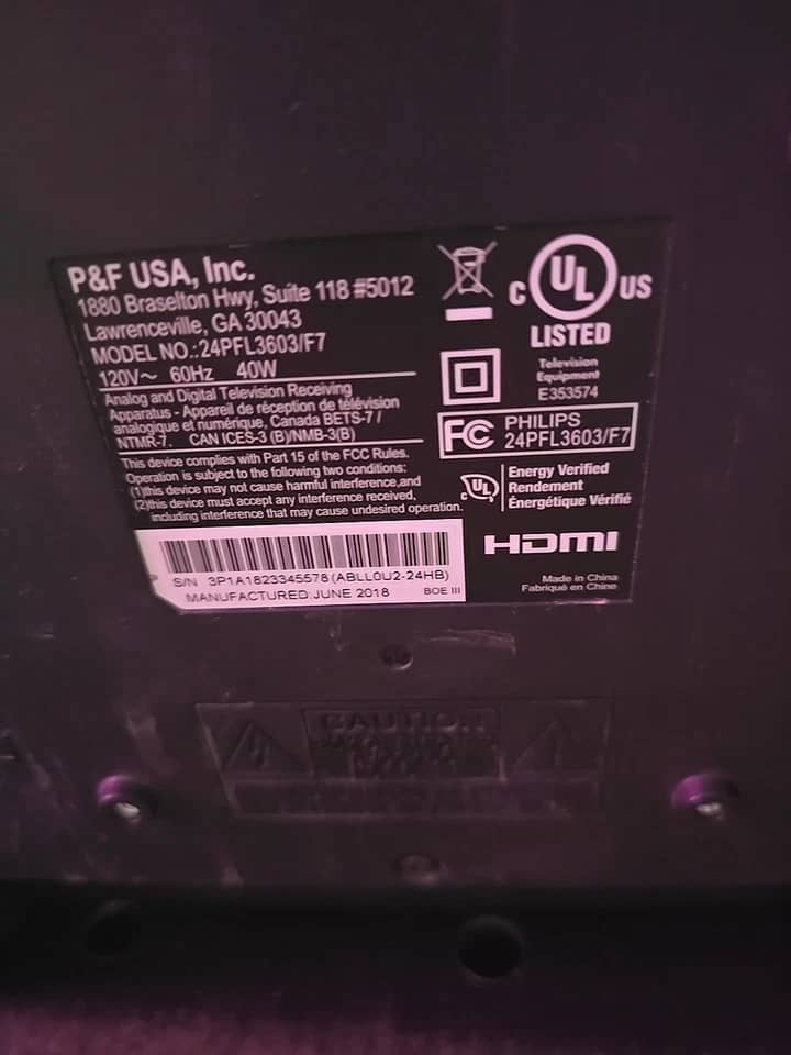 Philips 24PFL4764 TVs
